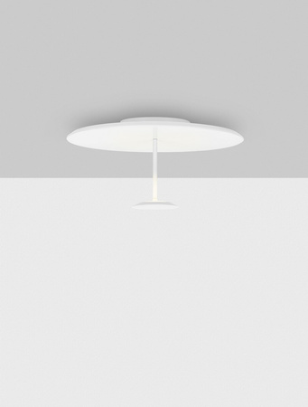 Luces Exclusivas lampa sufitowa LED Colchani ściemnialna Ø 45 cm 15W 984lm 3000K IP20 biała LE44667