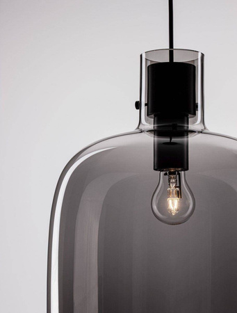 Luces Exclusivas lampa wisząca Padre Ε27 czarna LE42628