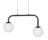 Luces Exclusivas lampa wisząca LED Ubeda 2x(8W 515lm 3200K) 16W 1030lm czarno/biała LE41804