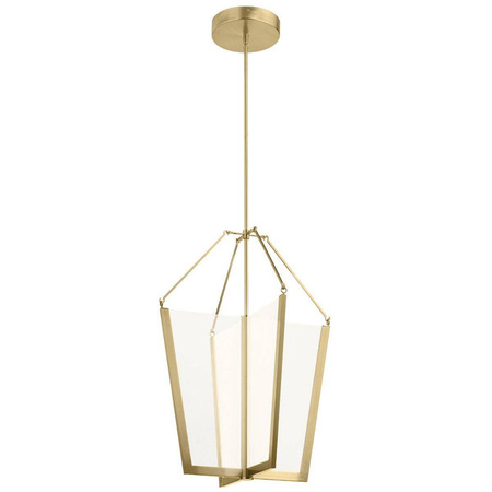 Quintiesse lampa wisząca LED Calters 72,3W 4461lm 3000K złota QN-CALTERS-P-L-CG