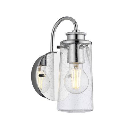 Quintiesse kinkiet łazienkowy Braelyn E27 chrom IP44 QN-BRAELYN1-PC