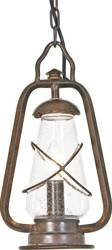Elstead lampa wisząca zewnętrzna Miners E14 brązowa IP44 MINERS-CHN