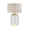 Quintiesse lampka biurkowa Sola 2xE27 + GX53 srebrna QN-SOLA-TL-L