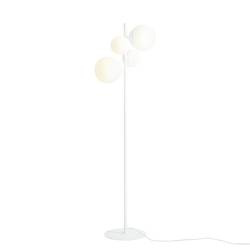 Aldex lampa podłogowa Bloom 2xE27 + 2xE14 biała 161cm 1091A