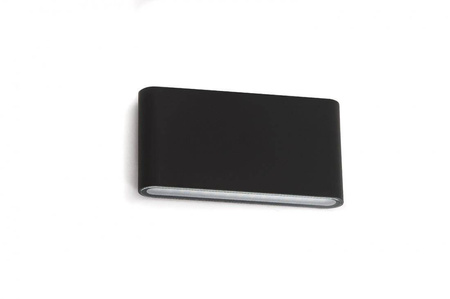 Azzardo kinkiet zewnętrzny LED Cremona M 2x(5W 233lm 3000K) 10W 467lm czarny IP54 AZ4340