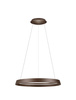 Luces Exclusivas lampa wisząca LED Batallas ściemnialna Ø 60 cm 38W 2564lm 2700-4000K IP20 brązowa LE44649