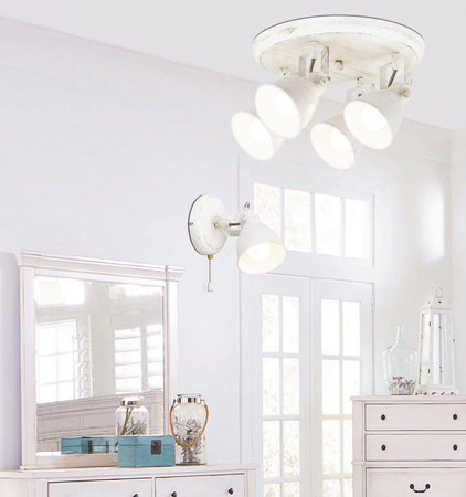 Rabalux plafon (reflektorki) Vivienne 4xE14 biały 5969