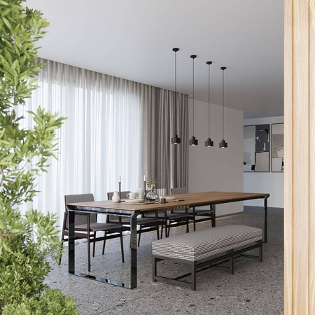 Sollux plafon Savara 3xE27 czarny SL.1131