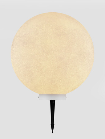 Luces Exclusivas lampa stojąca zewnętrzna LED Celendin wbijana w ziemię Ø 40 cm E27 1x12W IP65 wys. 40 cm biała LE73753