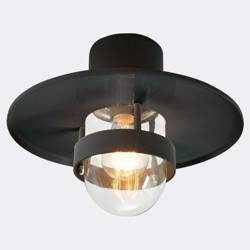 Norlys plafon zewnętrzny Bergen E27 czarny IP55 271BL