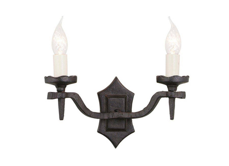 Elstead kinkiet Rectory 2xE14 czarny RY2B-BLACK