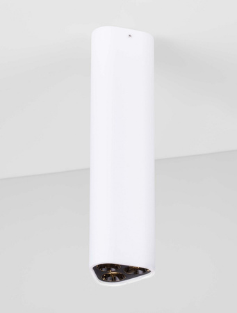 Luces Exclusivas lampa sufitowa LED Tachira 6W 459lm 3000K IP20 wys. klosza 20 cm biało/czarna LE44913