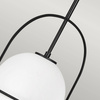 Quintiesse lampa wisząca Somerset E27 czarna QN-SOMERSET-P-O-BK
