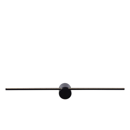 Lucide kinkiet Mizar 60 cm LED 6W IP44 czarny 12201/60/30