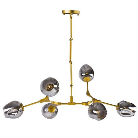Step Into Design żyrandol / lampa wisząca Modern Orchid 6 6xE27 złota ST-1232-6 GOLD