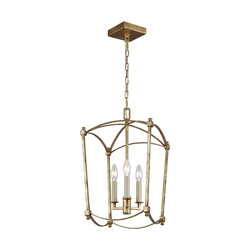 Quintiesse lampa wisząca Thayer 3xE14 złota QN-THAYER-3P-ADB