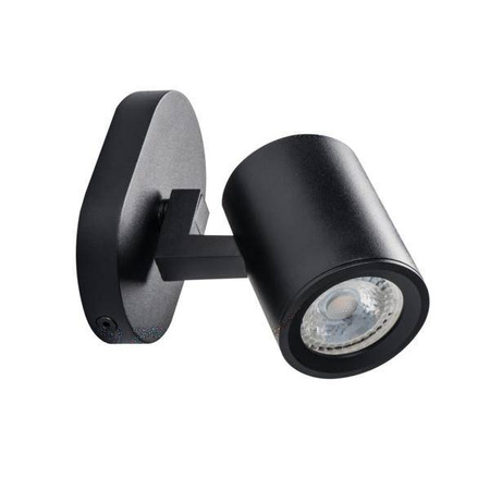 Kanlux kinkiet (reflektorek) Laurin GU10 czarny 29121