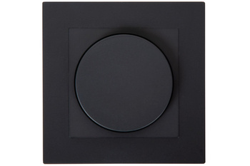 Lucide ściemniacz Recessed Wall Dimmer 300 Watt 230V czarny 50000/00/30