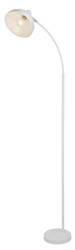 Rabalux lampa podłogowa Daron E27 biała 158cm 5239