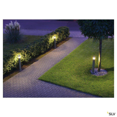 SLV lampa stojąca zewnętrzna C-Pol E27 antracytowa 90cm IP54 231475