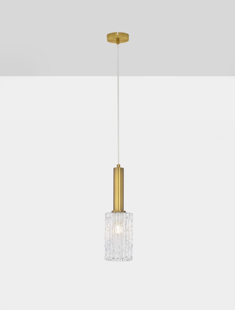 Luces Exclusivas lampa wisząca LED Oroya Ø 12,5 cm E27 1x12W IP20 złota LE44335