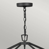 Quintiesse lampa wisząca zewnętrzna Alford Place 4xE14 czarna IP44 QN-ALFORD-PLACE-4P-MB