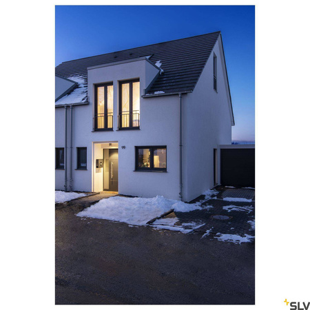 SLV plafon zewnętrzny LED Enola 11W 960lm 3000/4000K 38° antracytowy Ø10cm IP65 1003427