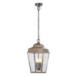 Elstead lampa wisząca zewnętrzna Mansion House 3xE14 mosiężna IP44 MANSION-HOUSE8-BR