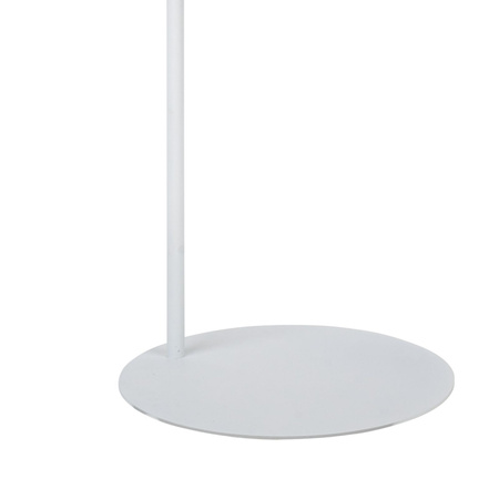 TK Lighting lampa podłogowa Logan GU10 biała 140cm 5484