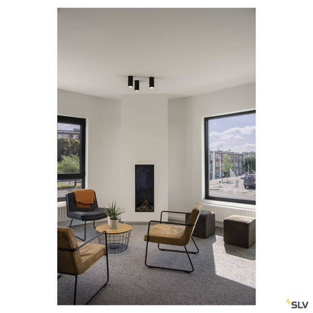 SLV plafon techniczny LED Anela 11W 620lm 3000K czarny 1000807