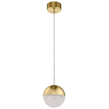 Quintiesse lampa wisząca LED Moonlit 20,9W 2131lm 3000K złota QN-MOONLIT-P-CG