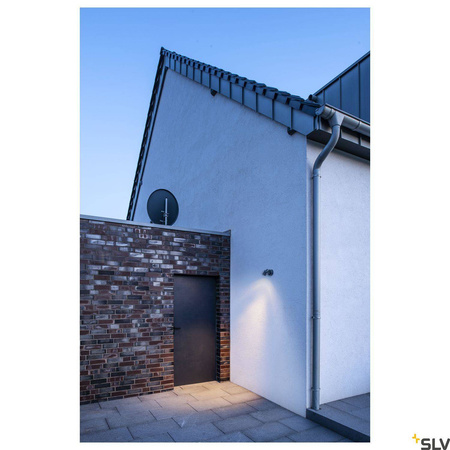 SLV kinkiet zewnętrzny (reflektorek) LED Spot 6W 400lm 3000K 40° antracytowy Ø6cm IP55 1004649