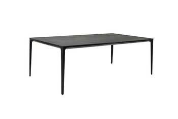 King Home Stół SLIM 180x90 czarny - ceramiczny      marmur, aluminium KH1501100162