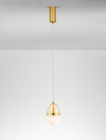 Luces Exclusivas lampa wisząca LED Arena Ø 12 cm 13W 1446lm 3000K IP20 złota LE44330