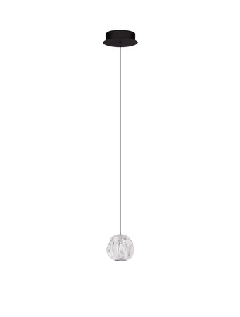 Luces Exclusivas lampa wisząca LED Chepen ściemnialna Ø 10,5 cm 6W 270lm 3000K IP20 czarna LE44641