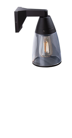 Azzardo kinkiet zewnętrzny Rasmus Wall E27 czarny IP65 AZ4482