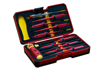 Felo zestaw elektryczny E-smart Slim w metalowym pudełku (12 części) FL06381216