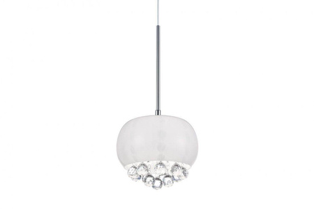 Azzardo lampa wisząca Quince 1 G9 biała AZ3080