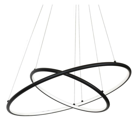 Milagro lampa wisząca LED Orion 53W 3710lm 3000K czarna ML508