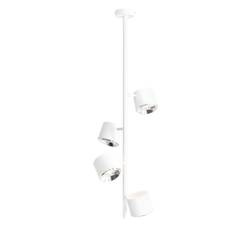 Aldex plafon (reflektorki) Bot 4 4xGU10 biały 1046PL_L2