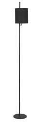 Luces Exclusivas lampa podłogowa Brunete E27 czarna 176cm LE42273
