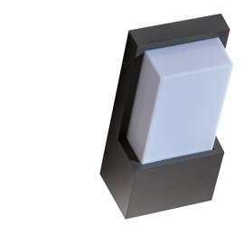 Azzardo kinkiet zewnętrzny Arida E27 szary IP54 AZ4347