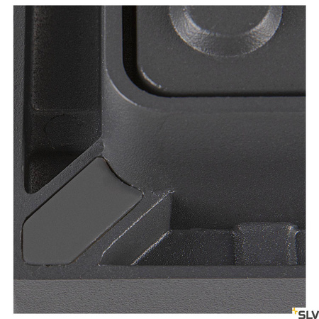 SLV kinkiet zewnętrzny LED Quadrulo 8W 270lm 3000K antracytowy IP55 1005201