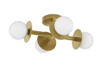 Luces Exclusivas plafon Uruapan 4xG9 złoty LE42892