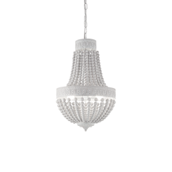 Ideal Lux żyrandol / lampa wisząca Monet 5xE14 biała 162737