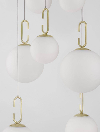 Luces Exclusivas lampa wisząca LED Yara 52W 4815lm 3000K biało/złota LE42757