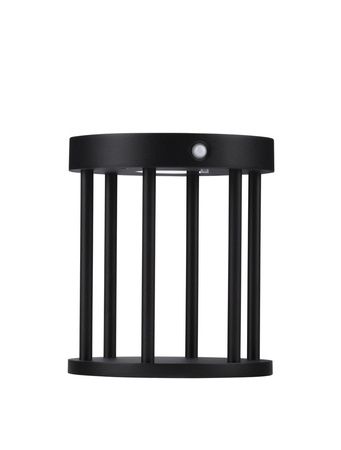 Luces Exclusivas lampa stojąca solarna zewnętrzna LED Krause z czujnikiem ruchu 1,7W 89lm 3000K IP65 wys. 18 cm czarna LE73678