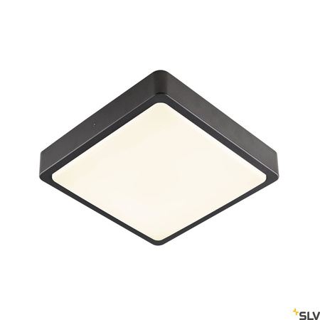 SLV plafony łazienkowy LED Ainos 17W 1300lm 3000/4000K antracytowy IP65 1003450