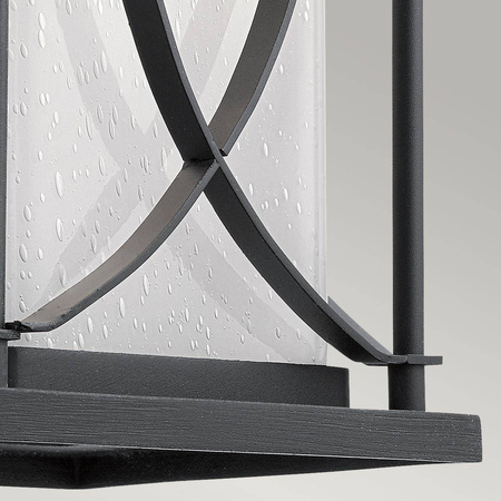 Quintiesse kinkiet zewnętrzny Ashbern E27 czarny IP44 QN-ASHBERN-L