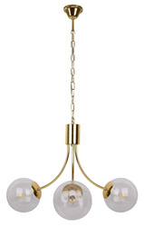 Candellux żyrandol / lampa wisząca Dani 3xE14 złota 33-79015